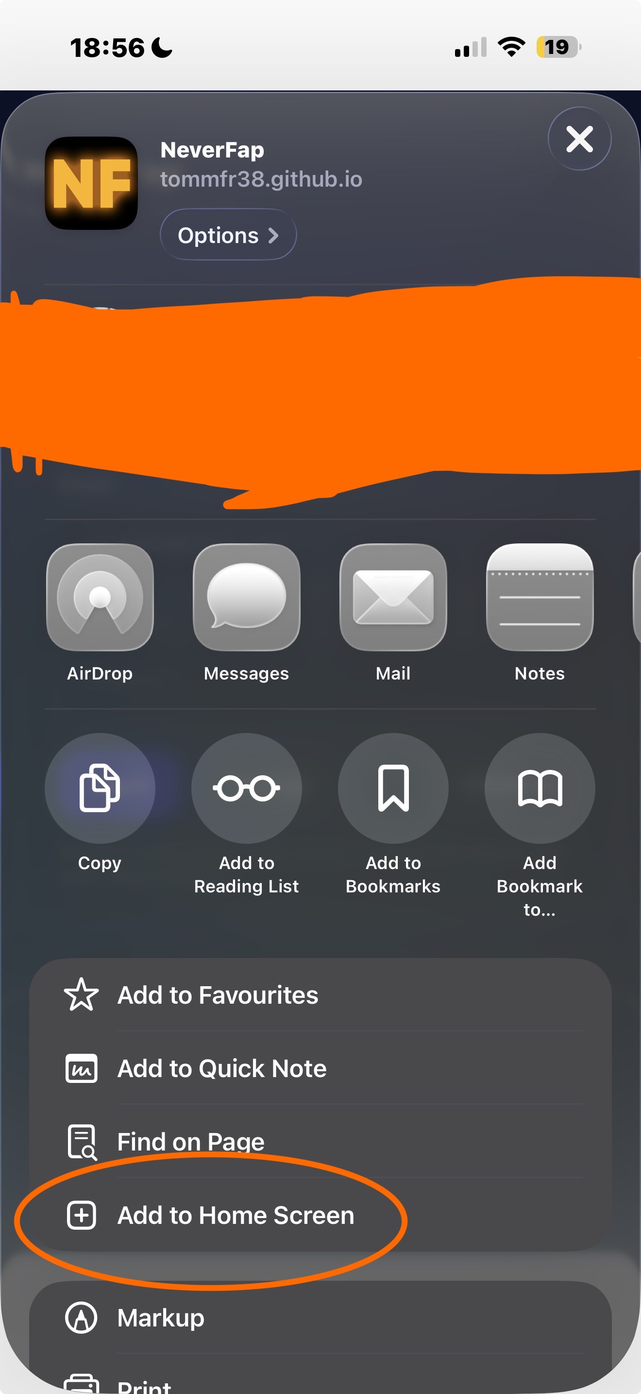 Add to Home Screen